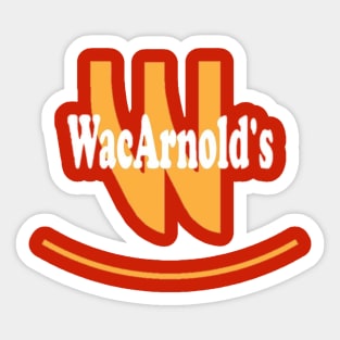 WacArnold's Chappelle's Show McD's Logo Sticker